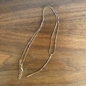 Beaded Madewell necklace